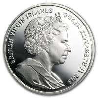 () Монета Британские Виргинские острова 2013 год 1 доллар ""   PROOF