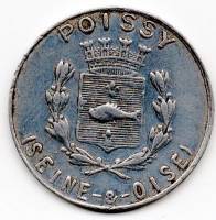 (№1918) Монета Франция 1918 год 25 Centimes