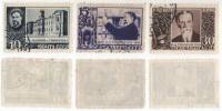 1940-18-20 Серия Набор марок 3 шт СССР  К.А. Тимирязев 20 лет со дня смерти II Θ