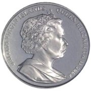 () Монета Британские Виргинские острова 2004 год 1 доллар ""   PROOF