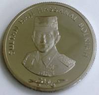 (№1997km68) Монета Бруней-Даруссалам 1997 год 3 Dollars (30 лет АСЕАН)