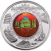 (№2006km128) Монета Камбоджа 2006 год 10,000 Riels (Чудеса мира)