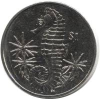 () Монета Британские Виргинские острова 2014 год 1 доллар ""   PROOF