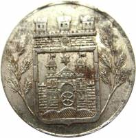 (№1919) Монета Германия 1919 год 10 Pfennig