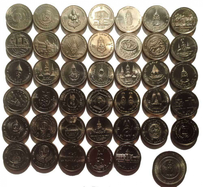 () Монета Тайланд 1979 год    UNC