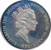 () Монета Британские Виргинские острова 1985 год 500  ""   PROOF