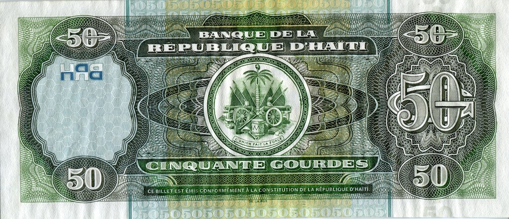  Банкнота Гаити 2003 год 50     UNC