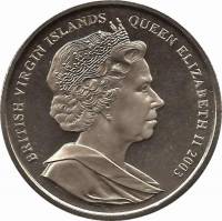 () Монета Британские Виргинские острова 2003 год 1 доллар ""   PROOF