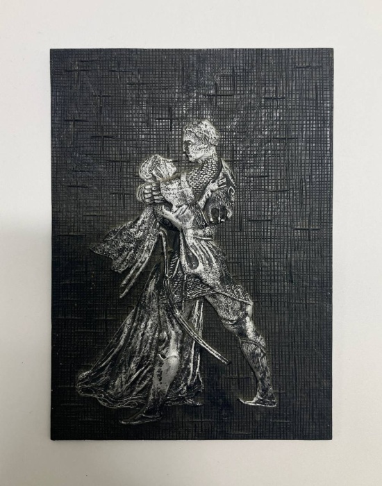 Настенное панно Ромео и Джульетта, пластик, СССР