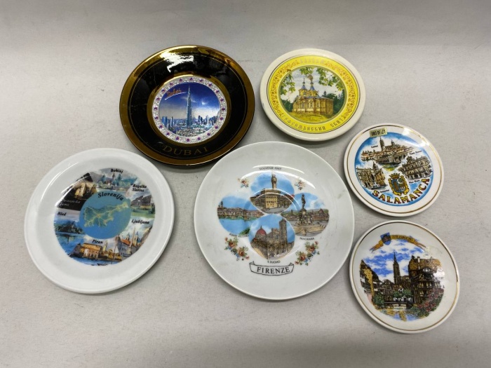 Декоративные блюдца, 6 шт