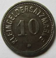 (№1918) Монета Германия 1918 год 10 Pfennig