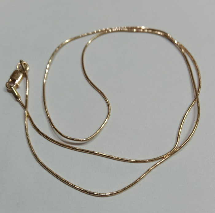 Золотая цепочка 585 проба 2,9 гр  длина 40,5 см (сост. на фото)
