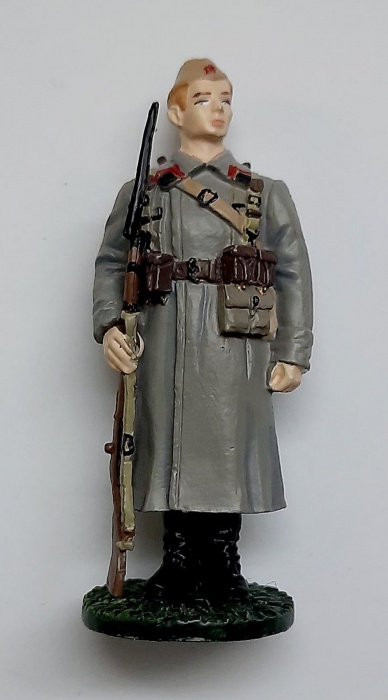 Оловянный солдатик &quot;Курсант Подольского артиллерийского училища, 1941 г.&quot;