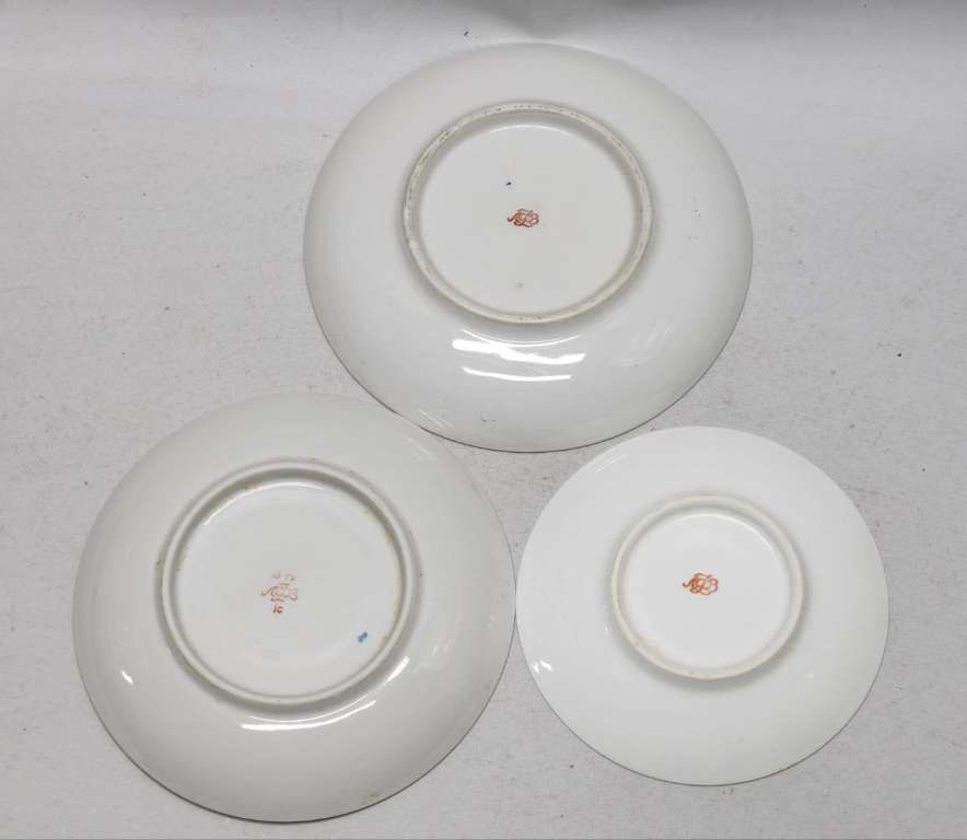 Блюдца ЛФЗ чайные кофейные 3 штуки