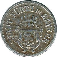 (№1917) Монета Германия 1917 год 50 Pfennig