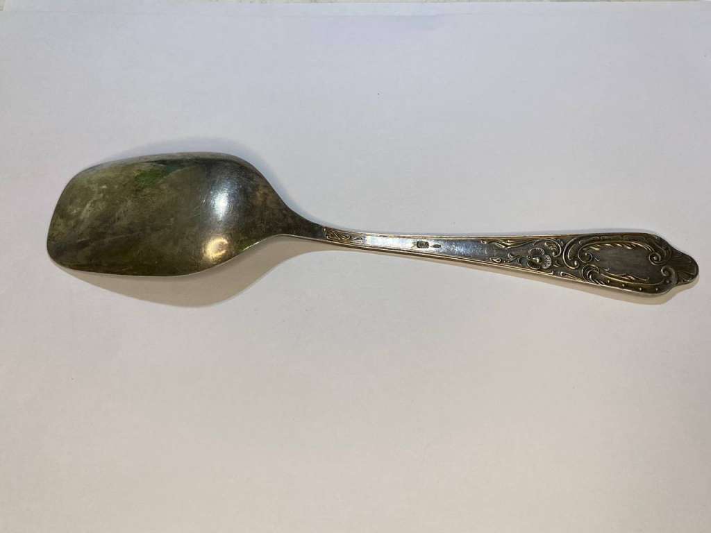 Ложка серебро 875 пробы, СССР