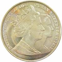 () Монета Британские Виргинские острова 2012 год 1 доллар ""   PROOF