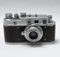 Фотоаппарат плёночный Зоркий с объективом Индустар -22 СССР  