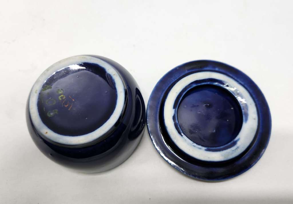 Шкатулка кобальт золото (сост. на фото)