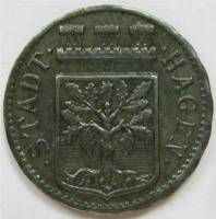 (№1917) Монета Германия 1917 год 50 Pfennig