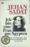 Книга "Ich bin eine Frau aus Agypten" 1987 J. Sadat Мюнхен Мягкая обл. 430 с. Без илл.