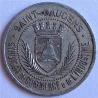 (№1920) Монета Франция 1920 год 25 Centimes (Профсоюз дю Коммерс э де Lacute)