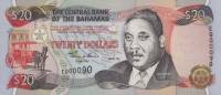 (№1997P-65a) Банкнота Багамские острова 1997 год "20 Dollars"