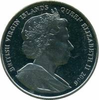 () Монета Британские Виргинские острова 2006 год 1 доллар ""   PROOF