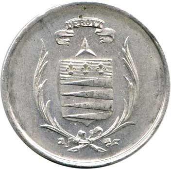 (№1916) Монета Франция 1916 год 10 Centimes