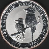 () Монета Австралия 1999 год 2 доллара ""   Биметалл (Серебро - Ниобиум)  UNC