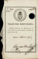 (№1821P-S120) Банкнота Аргентина 1821 год "100 Pesos"