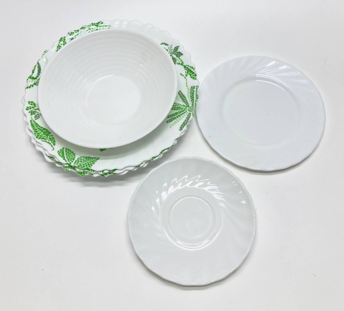 Тарелки стеклокерамика, 7 шт