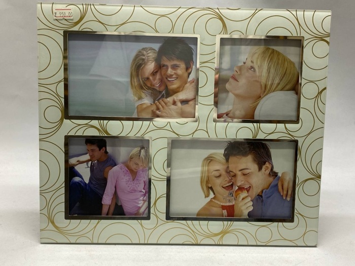 Рамка для 4 фотографий настольная