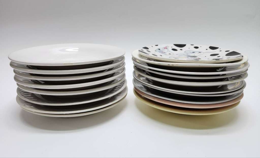 Тарелки 18 шт десертные разные