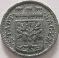 (№1918) Монета Германия 1918 год 10 Pfennig