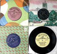 Набор виниловых пластинок (4 шт) Югославская эстрада Ладо Лесковар Жарко Данчо Мелодия 175 мм. Excel