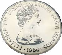 () Монета Британские Виргинские острова 1980 год 50  ""    AU
