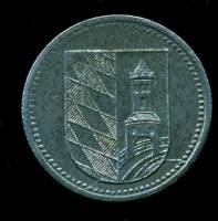 (№1917) Монета Германия 1917 год 10 Pfennig