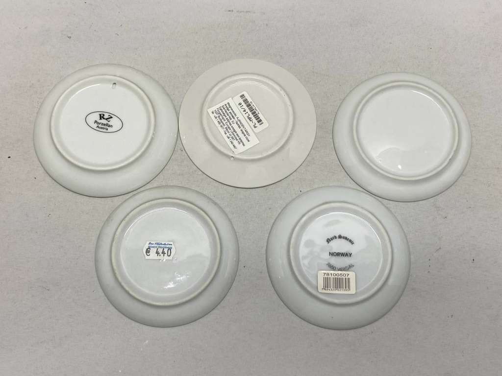 Декоративные тарелочки, 5 шт