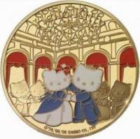 (№2005km1430) Монета Франция 2005 год 50 Euro ( Китти и Даниэль в Версале )
