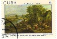 (1979-013) Марка Куба "Праздник "    Музей в Гаване III O