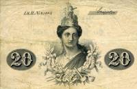 (№1854P-S728) Банкнота Германия 1854 год "20 Thaler"