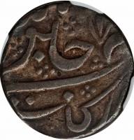 (№1748km376) Монета Индия 1748 год 1 Rupee (Ахмад Шах Бахадур)
