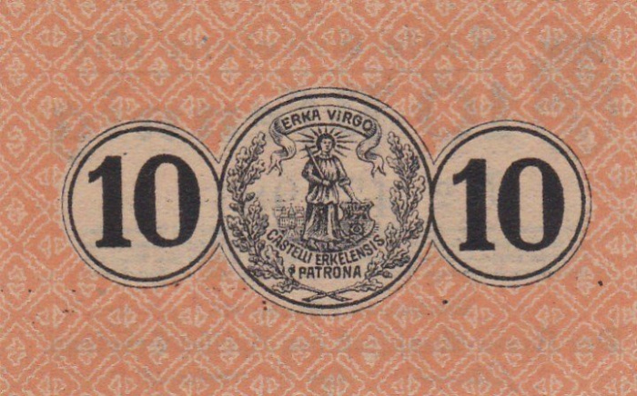 (№1919) Банкнота Германия 1919 год &quot;10 Pfennige&quot;