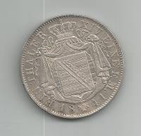 (№1839km1148) Монета Германия (Германская Империя) 1839 год 1 Thaler