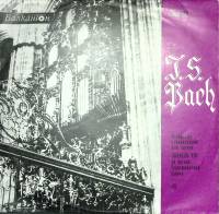 Пластинка виниловая Л. Рог Избранные произведения для органа И. Бах Балкантон 300 мм. Excellent