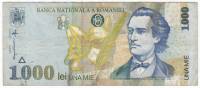 (1998) Банкнота Румыния 1998 год 1 000 лей "Михаил Эминеску"   VF