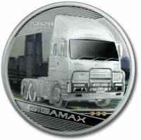 (№2010km142) Монета Тувалу 2010 год 1 Dollar (Автомобиль Isuzu Gigamax)