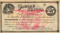 (№1905P-297 D) Банкнота Колумбия 1905 год "25 Peso"