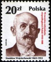 (1988-039) Марка Польша "Станислав Войцеховский"    70 лет независимой республике III Θ